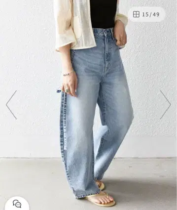 ships any [ bon_meur ] (본뮬) 데님 팬츠