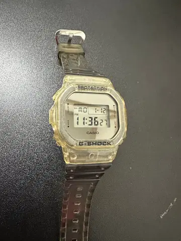 CASIO G-SHOCK 클리어 스켈레톤 [ 생산 종료 모델 ]