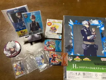 토도로키 쇼토 다비 캐릭터 굿즈 세트