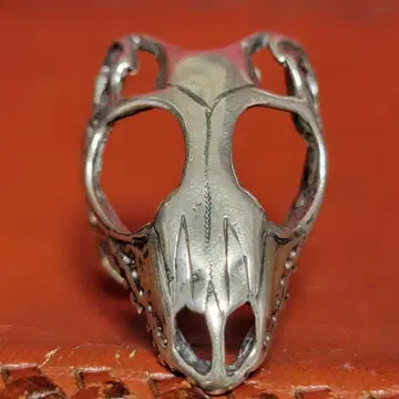 빈티지 은반지 애니멀 스컬 스컬 늑대 공룡 실버925