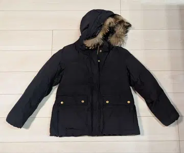 SPICK AND SPAN 블랙 다운 자켓