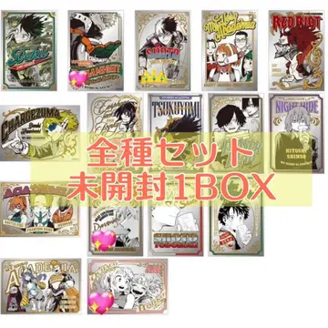 히로아카 원화전 펍 미러풍 아크릴 스티커 컬렉션 전종 세트 컴프