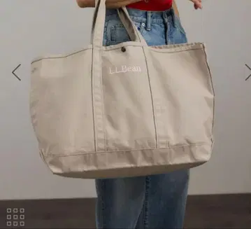 새상품급 L.L.Bean for SALON 별주 그로서리 토트