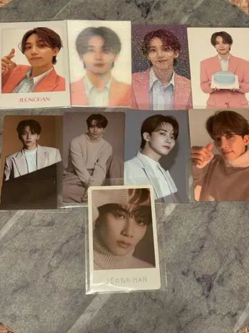 seventeen 정한 트레이딩 카드