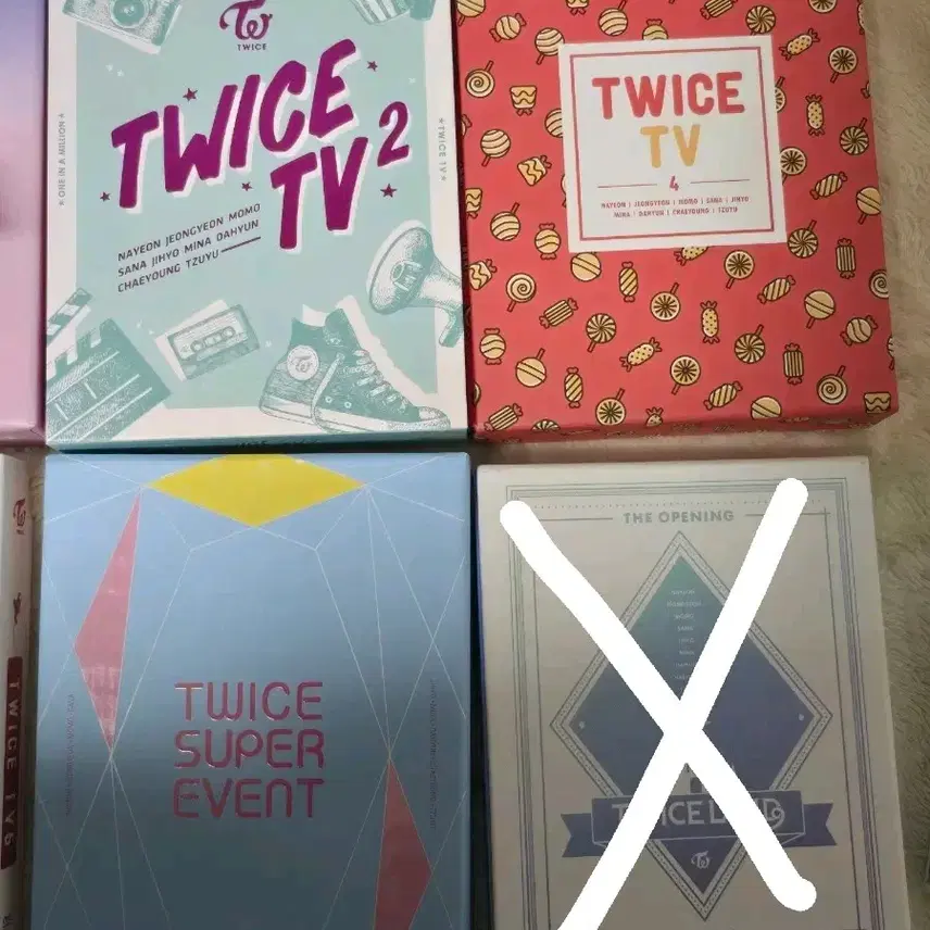 一括）5巻TWICE DVD/Blu-ray(TWICE)