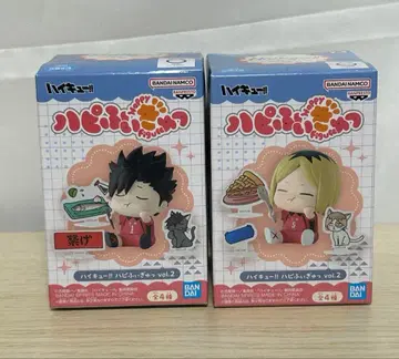 하이큐!! 하피피규어 vol.2 코즈메 켄마 쿠로오 테츠로 2종 세트