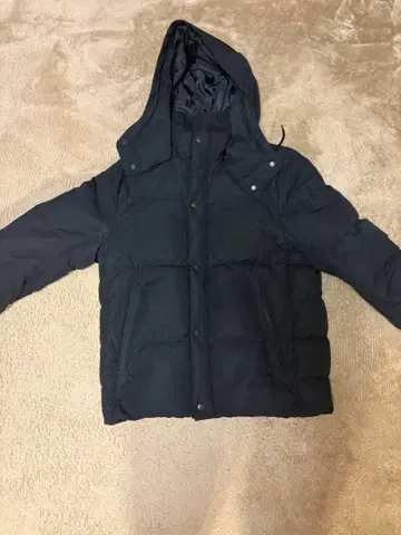 nano universe 블랙 다운 자켓