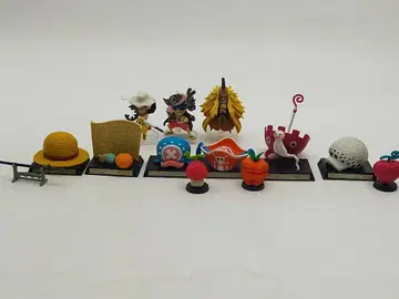 원피스 가챠폰 컬렉션 6체 세트 원피스 열매 3체