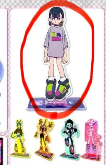 하나부시 오벤쿄 시토이테요 니라 아크릴 스탠드 계속 한밤중이면 좋을 텐데