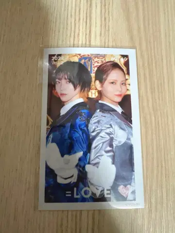 =LOVE 노구치 이오리 오바 하나 축제 2022 포토 카드