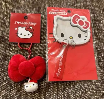 헬로키티 페이스형 카라비너 (I Love Hello Kitty) 핑크