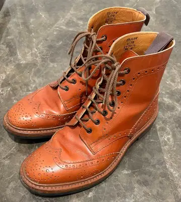 Trickers (Paul Smith) 브라운 가죽 부츠