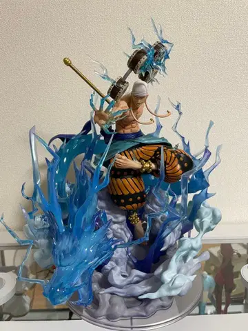 원피스 피규어아트 zero 에넬 피규어 박스 있음