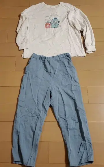 허니즈 산리오 캐릭터즈 룸웨어 (상하의 세트) 2벌 묶음 판매