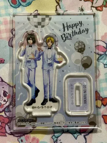 히카루의 바둑 가운데 벌스데이 히카루 & 아키라 미니 아크릴 스탠드