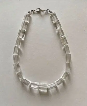 캘린더 목걸이 글라스 거의 미사용