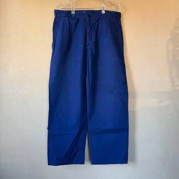 새상품급 50s 프렌치 워크 팬츠 버튼 플라이