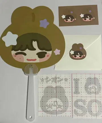 NCT WISH 반사 스티커 응원봉 스티커 시온 다님