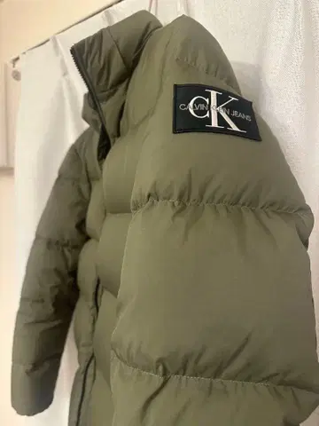 캘빈클라인 아우터 카키