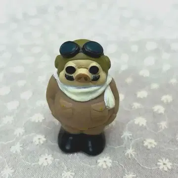 지브리 동동이 공화국 붉은 돼지 손가락 인형 포르코 미니 피규어