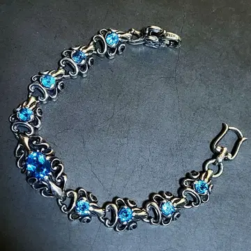 생산 종료 모델 gran deur 그랑듀아 팔찌 925 토파즈