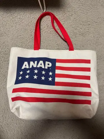 ANAP 미국 국기 토트백