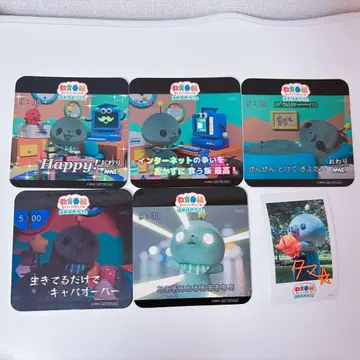 교육 방송 호메호메 카페 코스터 폴라로이드풍 스티커 타마