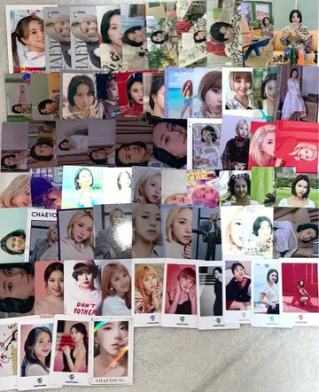 TWICE 채영 트레이딩 카드 60장 이상 세트