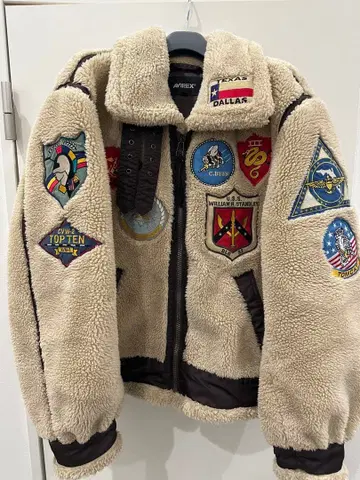 레어 RETRO BOA B-3 TOPGUN MA-1