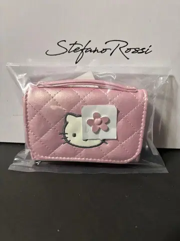 산리오 키티 미니어처 퀼트 지갑형 코인 파우치