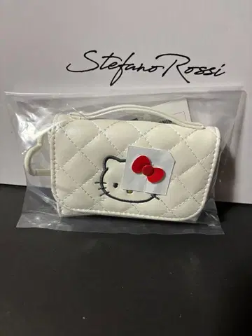 헬로키티 미니어처 퀼트 지갑형 코인 퍼스 화이트 산리오