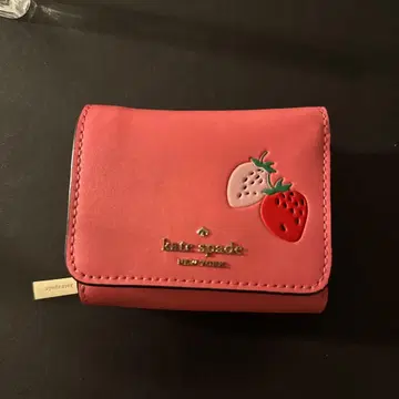 Kate Spade 스트로베리 3단 폴더형 지갑