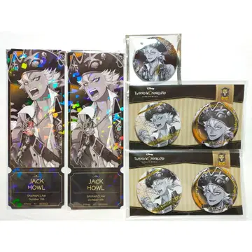 트위스테 잭 스케어리 드레스 금박 캔뱃지 티켓풍 카드