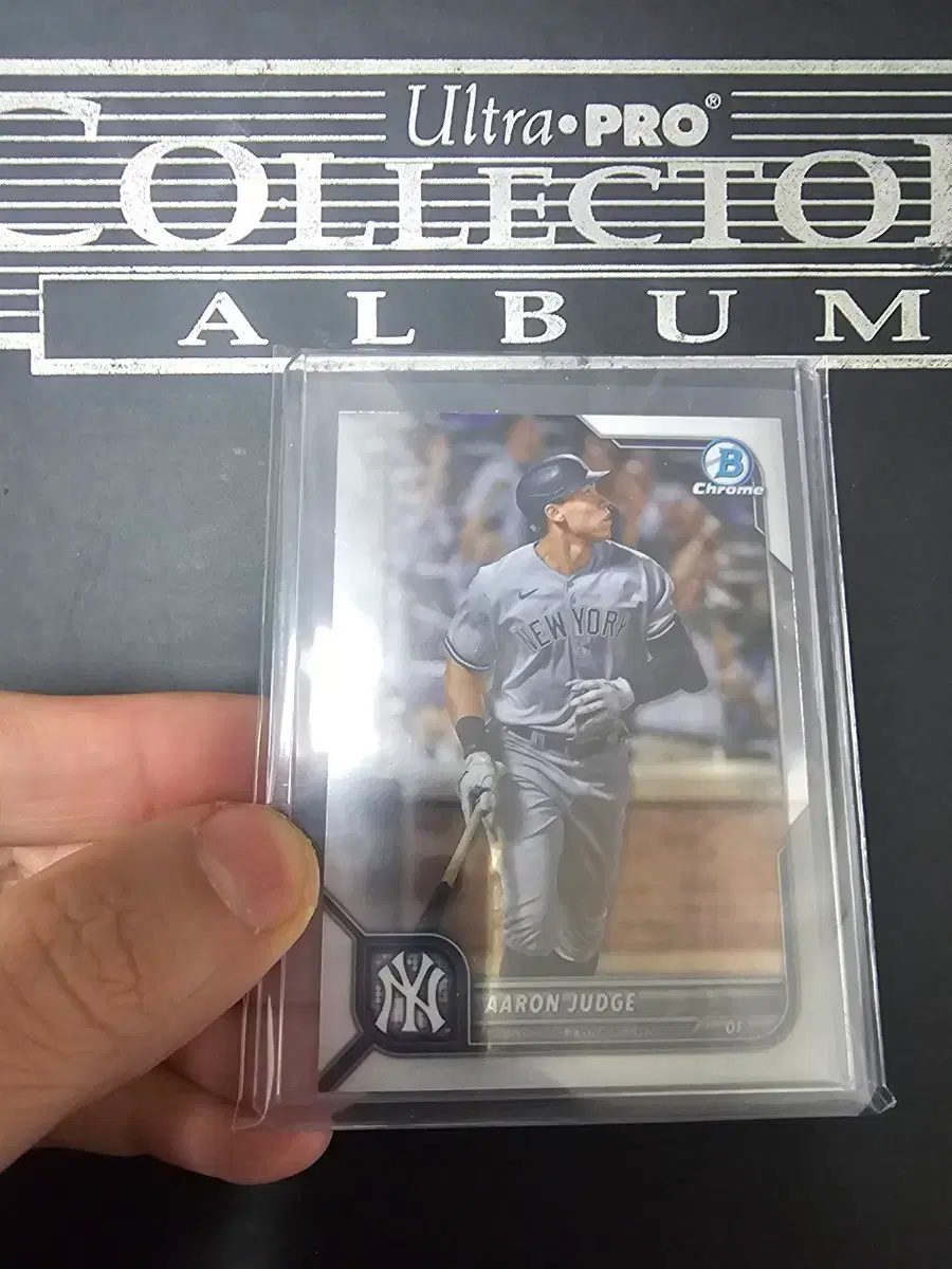 뉴욕 양키스 애런 저지 Bowman Chrome 야구 카드