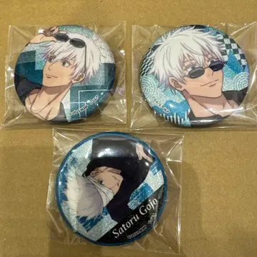 주술회전 고죠 사토루 라메키라 캔뱃지 컬렉션