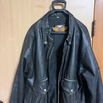 [초레어!!] 할리데이비슨 가죽 자켓 블랙