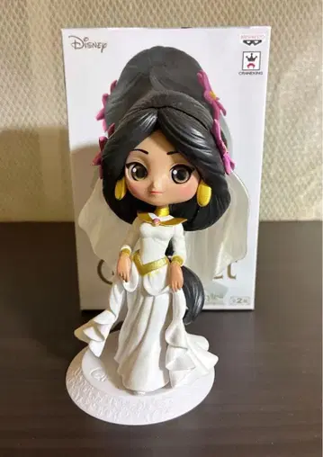 [새상품급] 디즈니 재스민 공주 Qpsket 피규어 웨딩 드레스