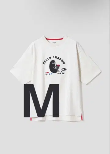 HELLO SHADOW 핸드메이드 빅 실루엣 T 헬로키티