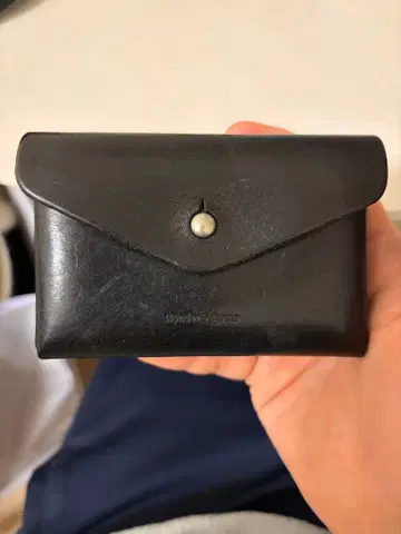 Hender Scheme 원피스 카드 케이스 BLACK