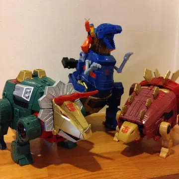 G2 다이노봇 3체 세트 트랜스포머 슬러그 스내얼 그림록