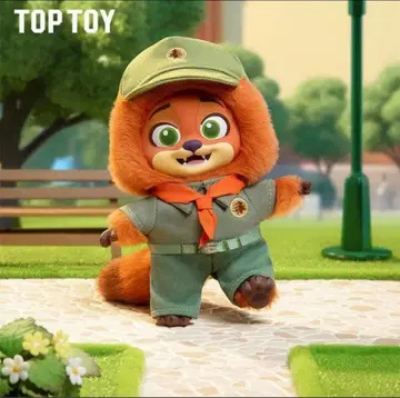 정품 주토피아 닉 영 miniso TOPTOY 탑토이