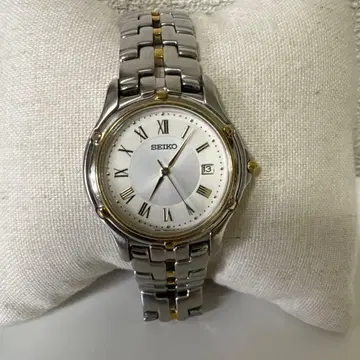 SEIKO 남성용 쿼츠 7N32-0100 작동품