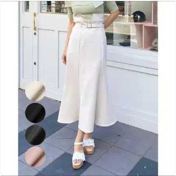 INGNI 머메이드 스커트 롱 스커트 아이보리 잉그 여성용