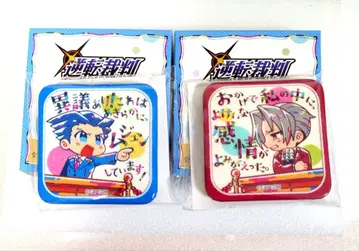 나루호도 류이치 미츠루기 레이지 캔뱃지 역전재판 FANTHFUL 캡콤