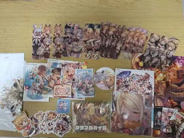 그랑블루 판타지 페스티벌 2023 십이신장 클리어 책갈피/스티커 엔니치