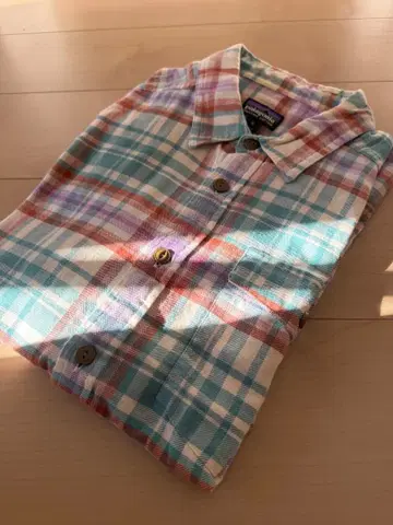 Patagonia 체크 무늬 셔츠 M 사이즈