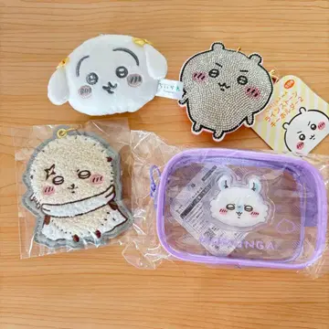 치이카와 토끼 모몽가 랏코 굿즈 4점 세트