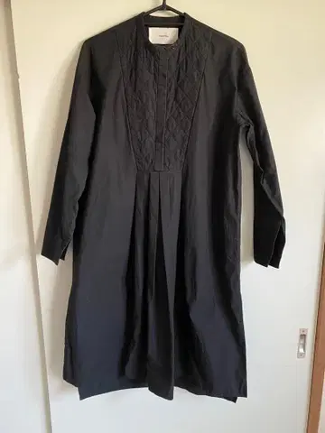 TODAYFUL 블랙 롱 셔츠 원피스