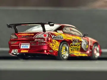 타막 웍스 HKS 하이퍼 실비아 RS-2 S15 레드 크롬