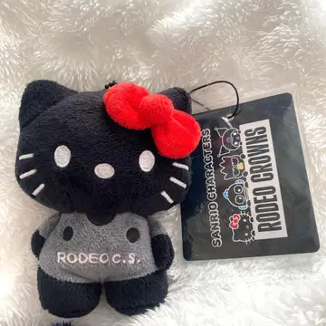 타임세일 [완판템] 로데오 크라운 산리오 콜라보 블랙 키티